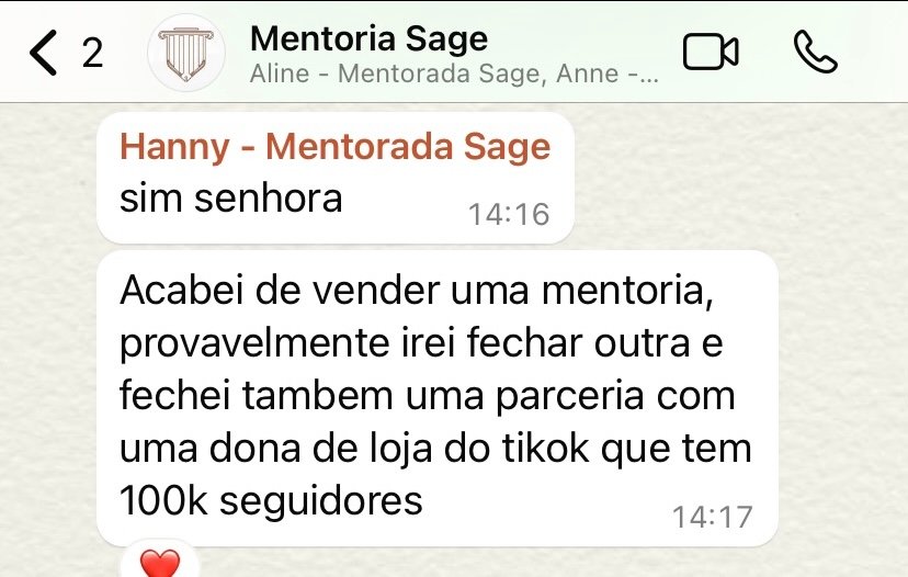 Depoimento Hanny parceria